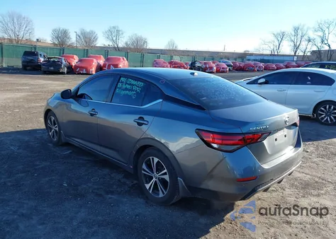 2020 Nissan Sentra Sv Xtronic Cvt z USA, uszkodzony, nr VIN 3N1AB8CV9LY302985